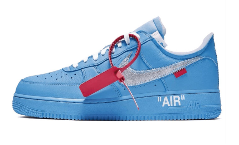 28 5cm NIKE OFF-WHITE AIR FORCE 1 MID ナイキ オフホワイト エア